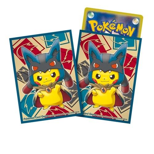 デッキシールド メガルカリオのポンチョを着たピカチュウ