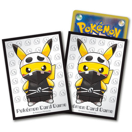 デッキシールド「団員ごっこピカチュウ スカル団」