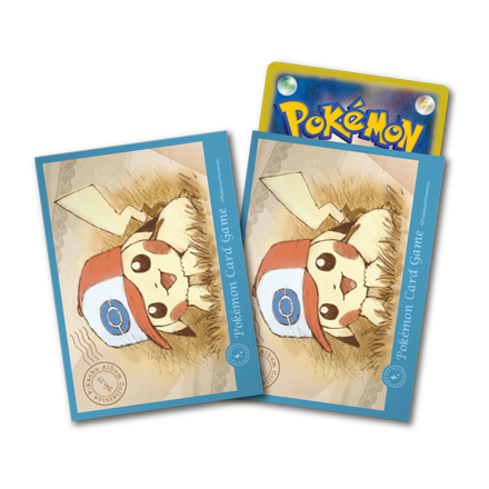 ポケモンカードゲーム　デッキシールド　ぼうしをかぶったピカチュウ　イッシュ