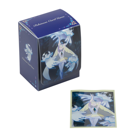 ポケモンカードゲーム　デッキケース＆シールド　ルザミーネ＆ウツロイド