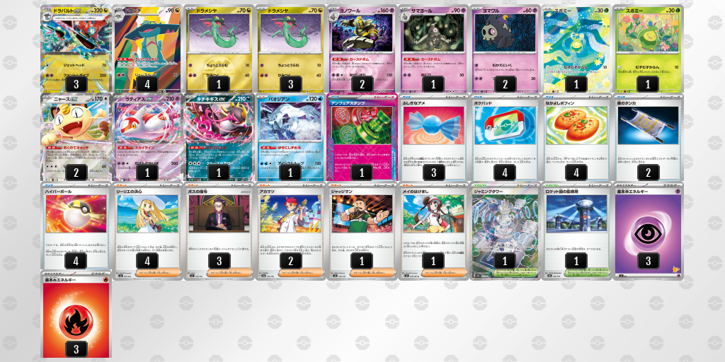 シティリーグ2026 シーズン4 オープンリーグ 2位 デッキ