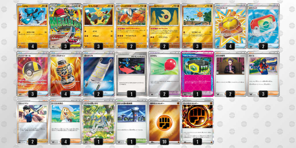 シティリーグ2026 シーズン4 ジュニアリーグ 5位 デッキ