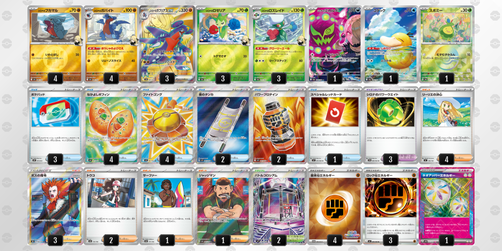 シティリーグ2026 シーズン4 オープンリーグ 3位 デッキ