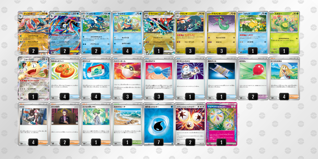 シティリーグ2026 シーズン4 オープンリーグ 9位 デッキ