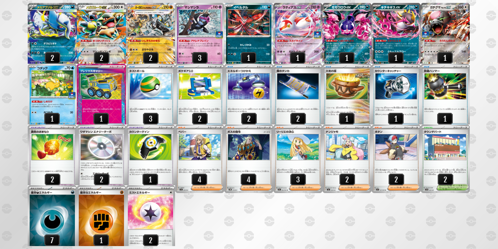 [CL] 2025-10-26 CityLeague2026 S1 公開組 - 3位 牌組圖片