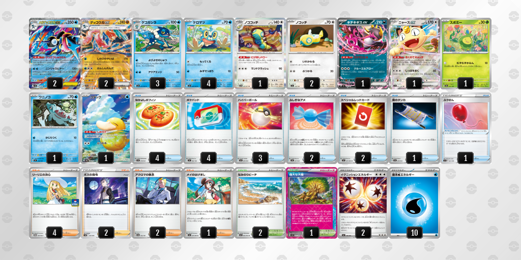 シティリーグ2026 シーズン4 オープンリーグ 3位 デッキ