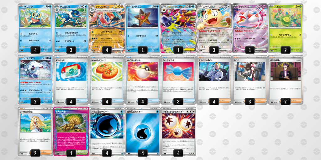 シティリーグ2026 シーズン4 オープンリーグ 3位 デッキ