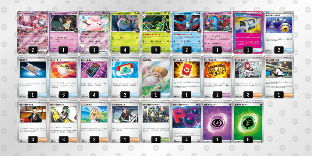 シティリーグ2026 シーズン4 オープンリーグ 9位 デッキ