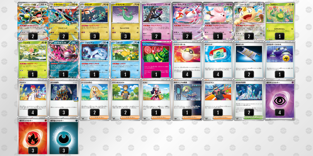 シティリーグ2026 シーズン4 オープンリーグ 9位 デッキ