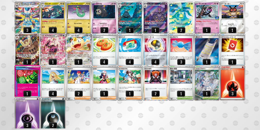 シティリーグ2026 シーズン4 オープンリーグ 2位 デッキ