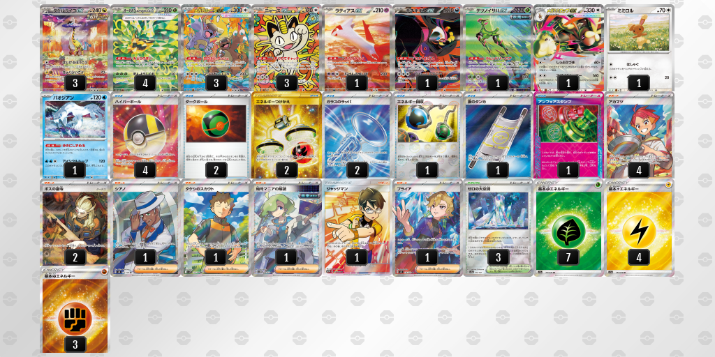 シティリーグ2026 シーズン4 オープンリーグ 3位 デッキ