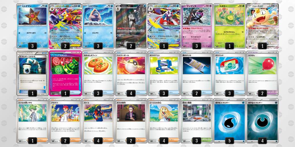 シティリーグ2026 シーズン4 オープンリーグ 5位 デッキ