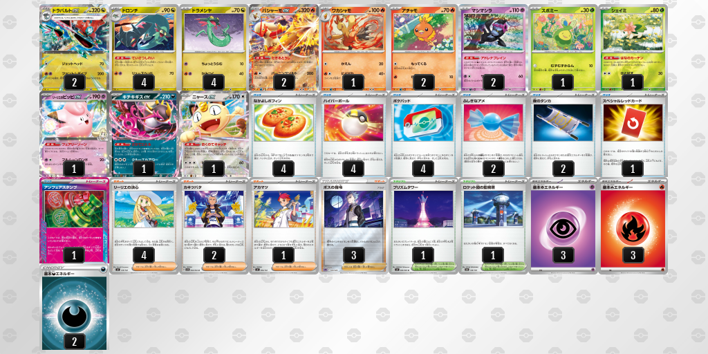 シティリーグ2026 シーズン4 オープンリーグ 5位 デッキ