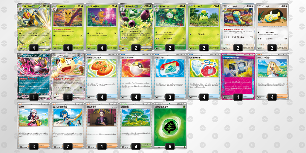 シティリーグ2026 シーズン4 オープンリーグ 3位 デッキ