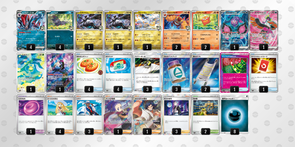 シティリーグ2026 シーズン4 シニアリーグ 3位 デッキ