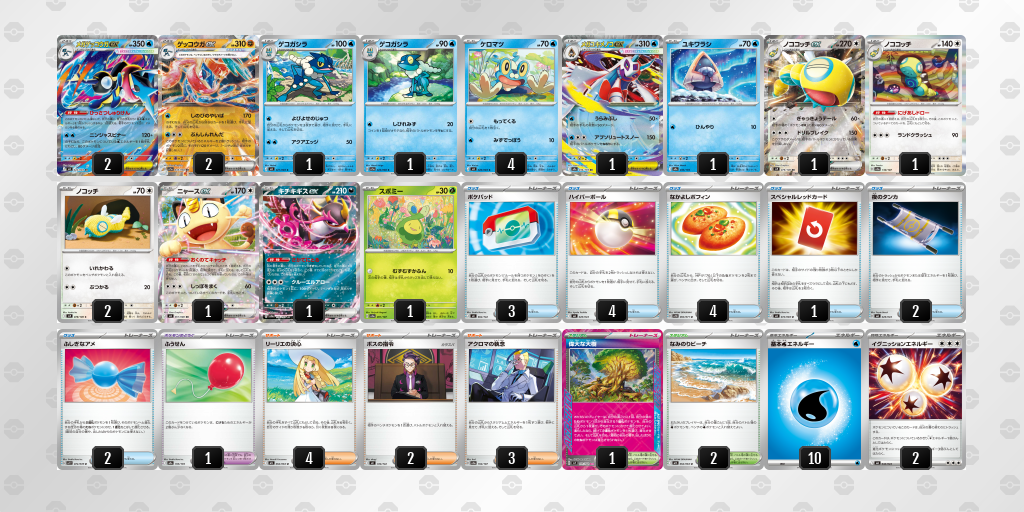 シティリーグ2026 シーズン4 オープンリーグ 9位 デッキ