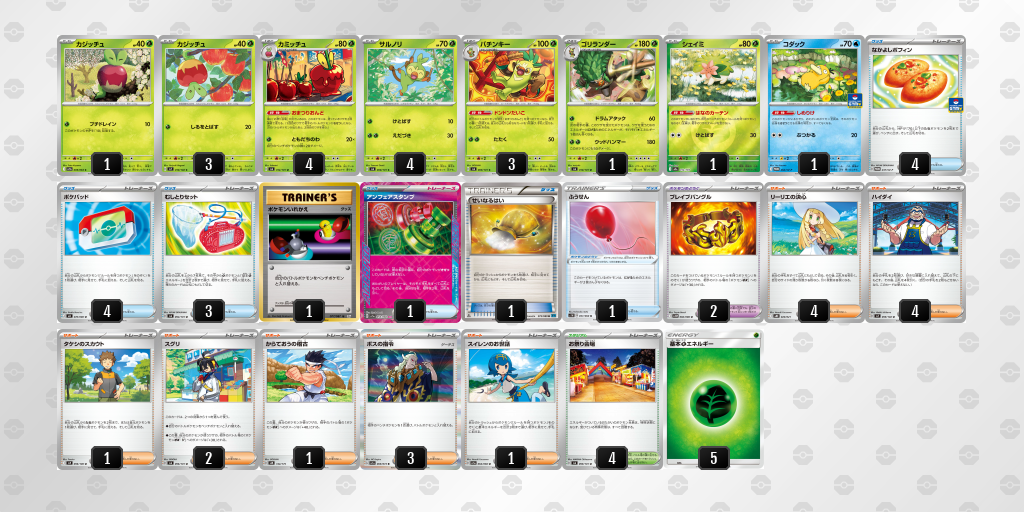 シティリーグ2026 シーズン3 オープンリーグ 9位 デッキ