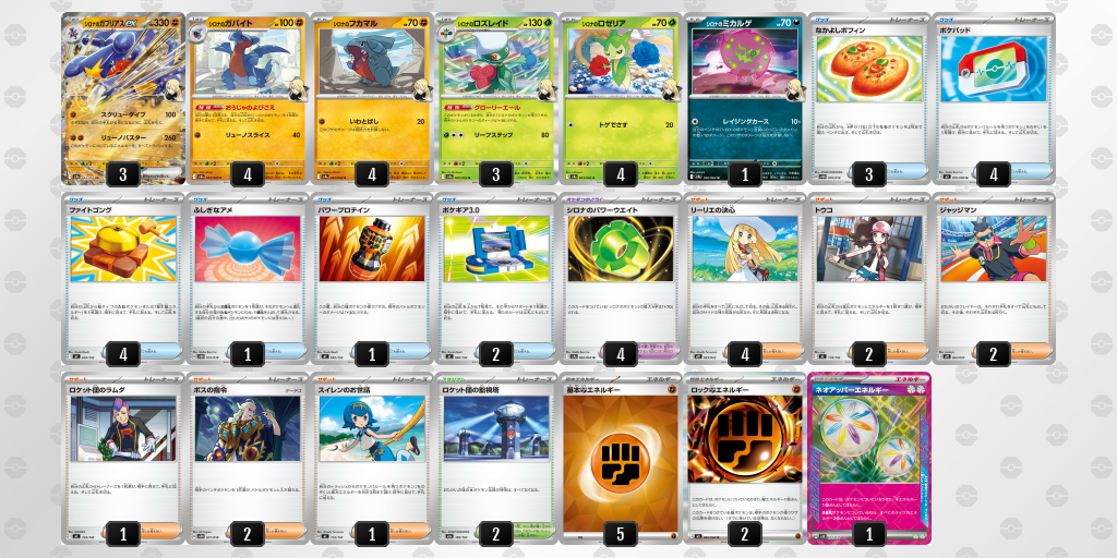 シティリーグ2026 シーズン4 オープンリーグ 9位 デッキ