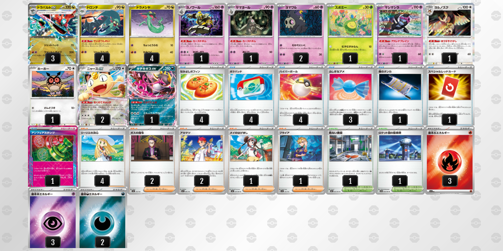 シティリーグ2026 シーズン4 オープンリーグ 9位 デッキ