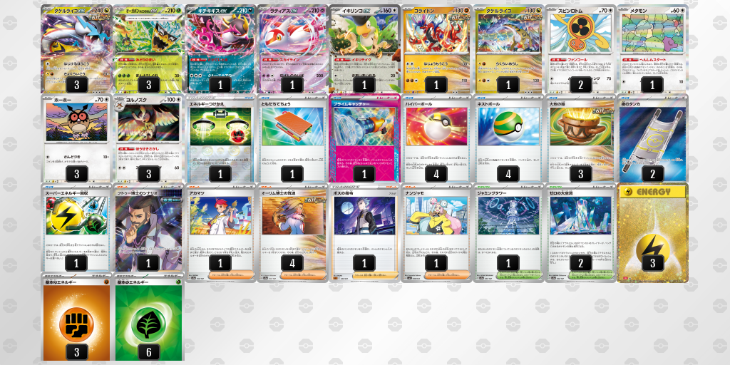 [CL] 2025-11-16 CityLeague2026 S2 少年組 - 5位 牌組圖片