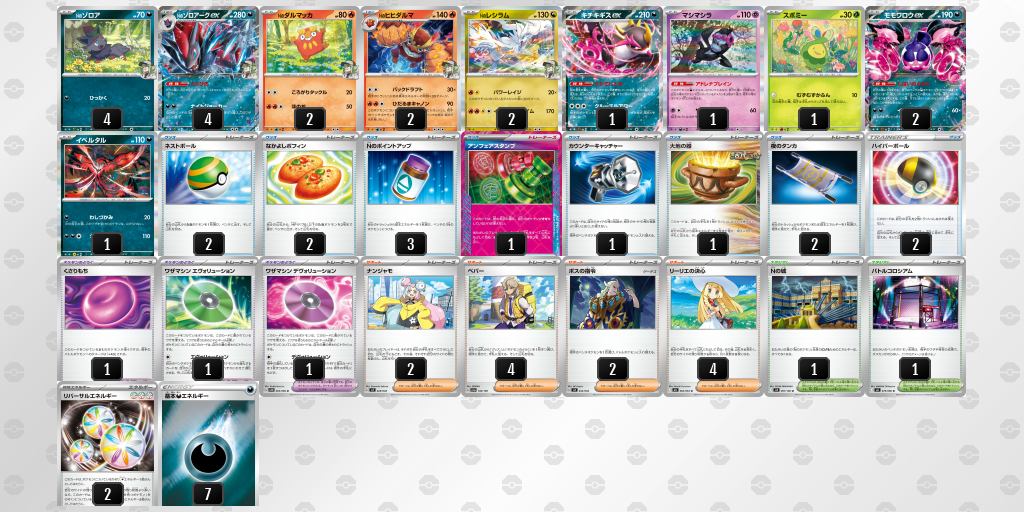 [CL] 2025-10-26 CityLeague2026 S1 公開組 - 9位 牌組圖片