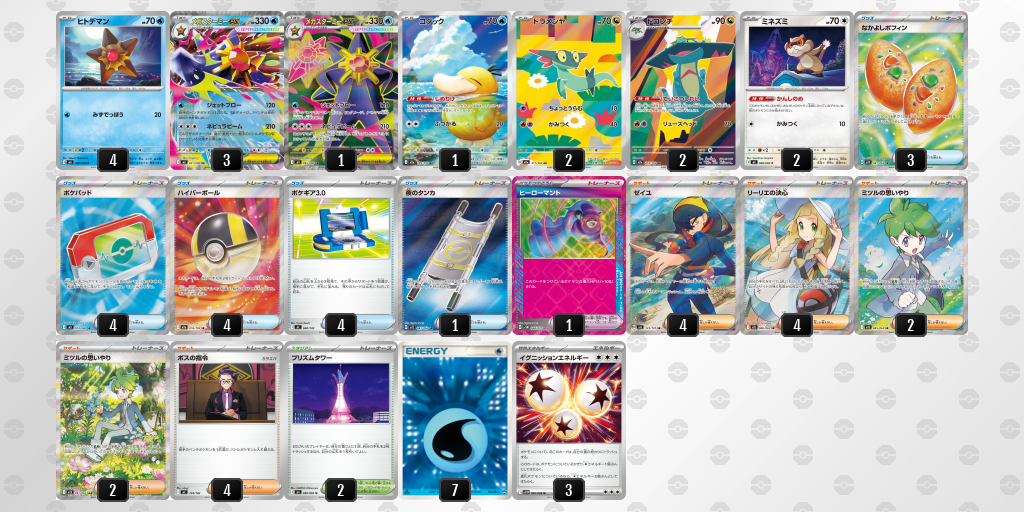 シティリーグ2026 シーズン4 オープンリーグ 9位 デッキ