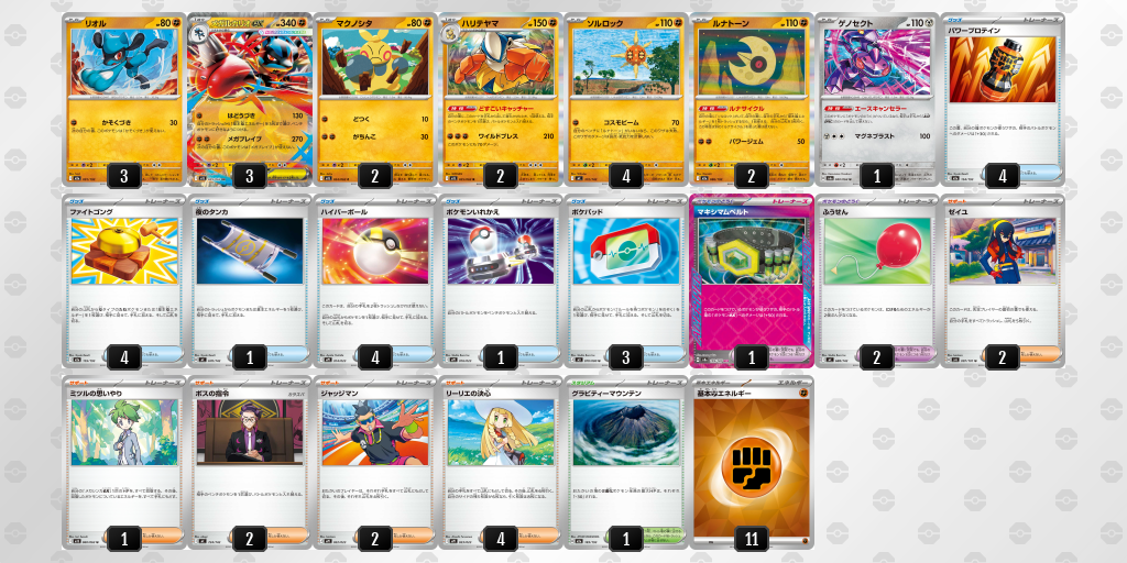 シティリーグ2026 シーズン4 オープンリーグ 9位 デッキ