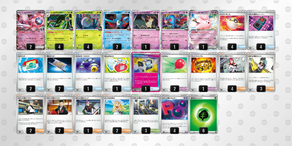 シティリーグ2026 シーズン4 シニアリーグ 3位 デッキ