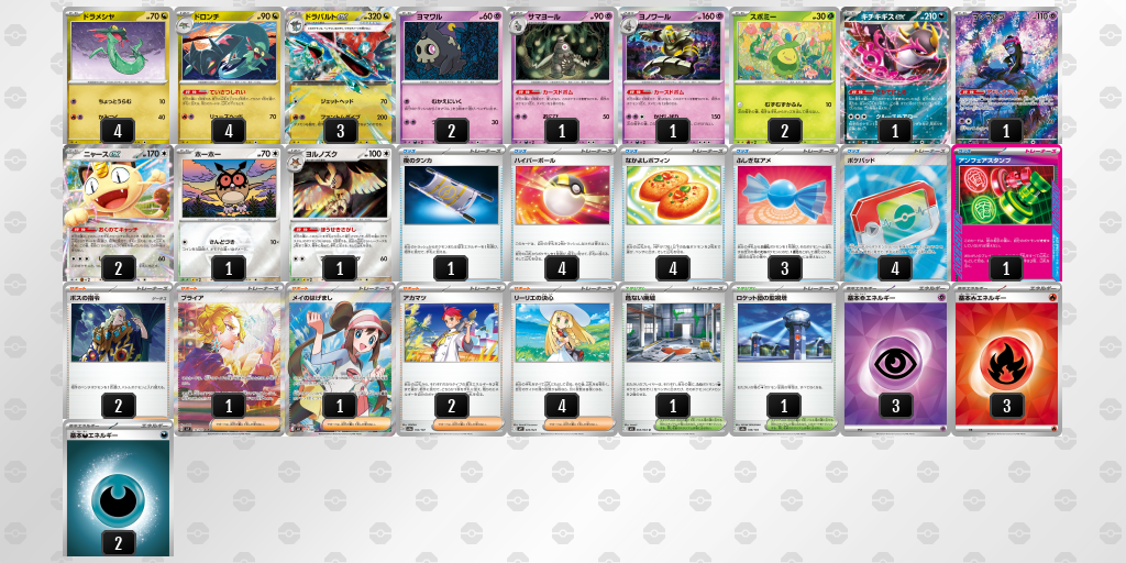 シティリーグ2026 シーズン4 オープンリーグ 1位 デッキ