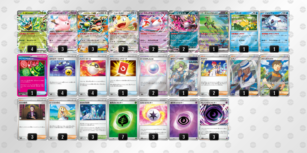 シティリーグ2026 シーズン4 オープンリーグ 2位 デッキ