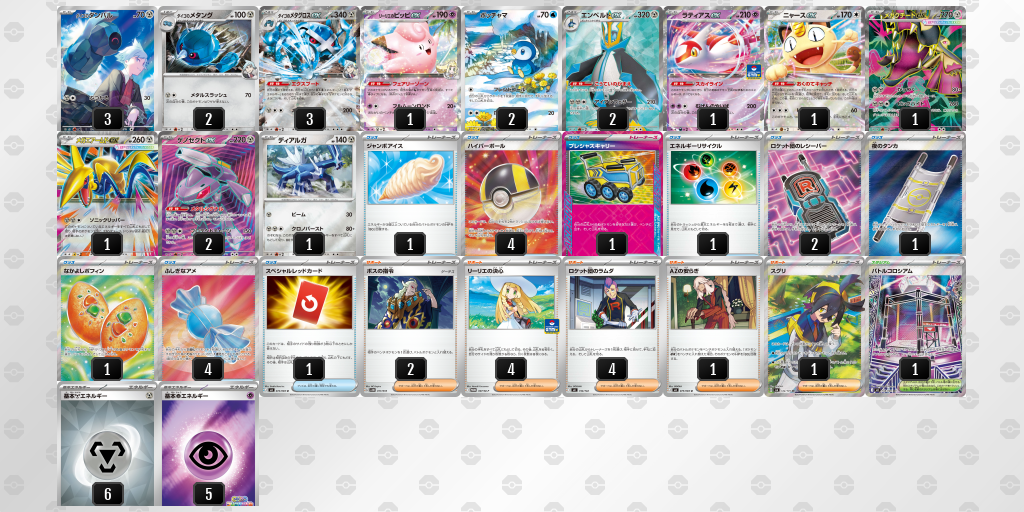 シティリーグ2026 シーズン4 オープンリーグ 2位 デッキ