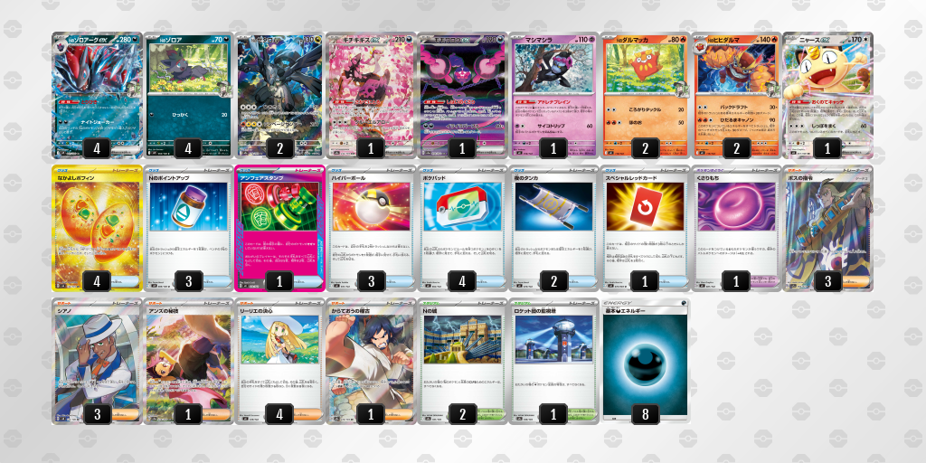 シティリーグ2026 シーズン4 オープンリーグ 3位 デッキ