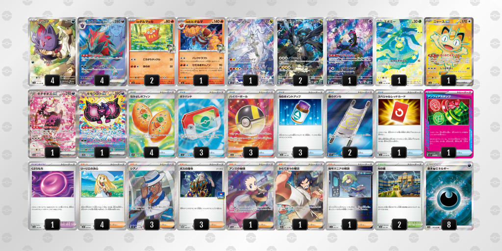 シティリーグ2026 シーズン4 ジュニアリーグ 2位 デッキ