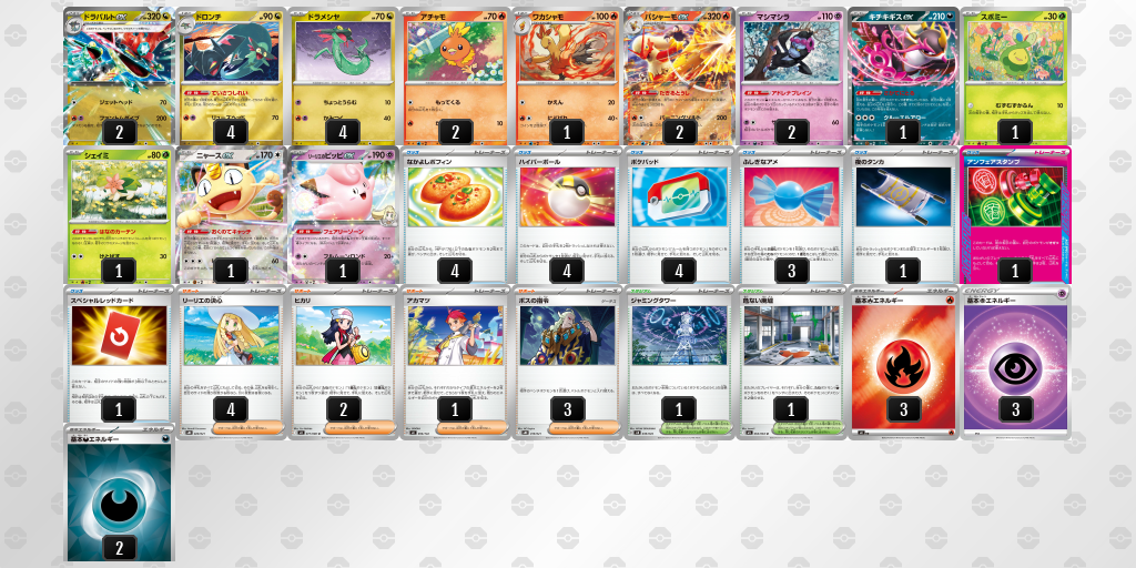 シティリーグ2026 シーズン4 オープンリーグ 5位 デッキ