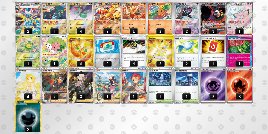 シティリーグ2026 シーズン4 オープンリーグ 9位 デッキ