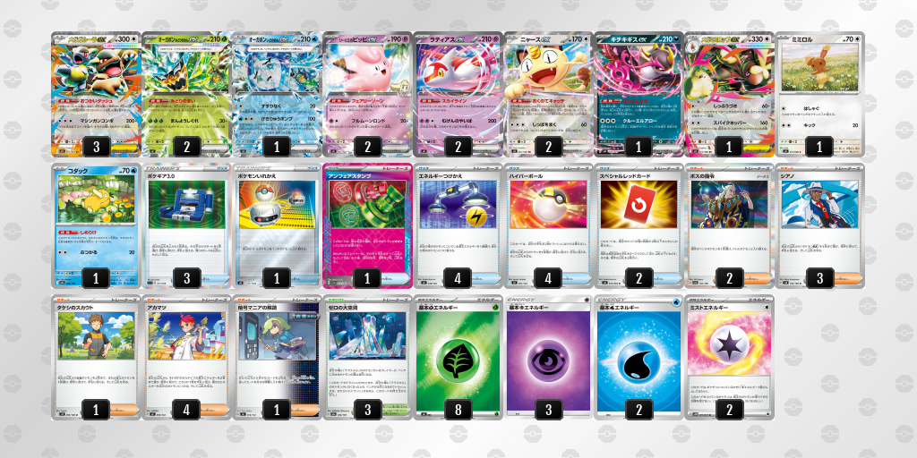 シティリーグ2026 シーズン4 オープンリーグ 9位 デッキ