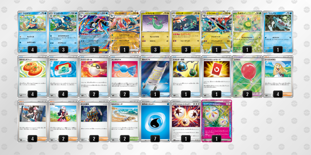 シティリーグ2026 シーズン4 オープンリーグ 5位 デッキ