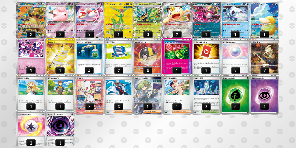 シティリーグ2026 シーズン4 シニアリーグ 3位 デッキ