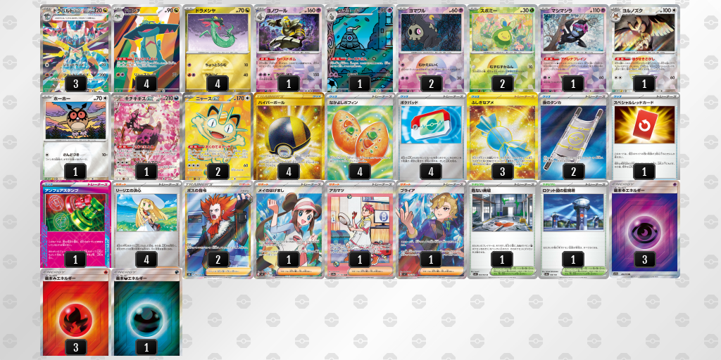 シティリーグ2026 シーズン4 オープンリーグ 5位 デッキ