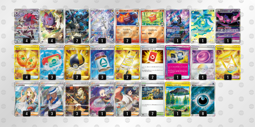 シティリーグ2026 シーズン4 オープンリーグ 5位 デッキ