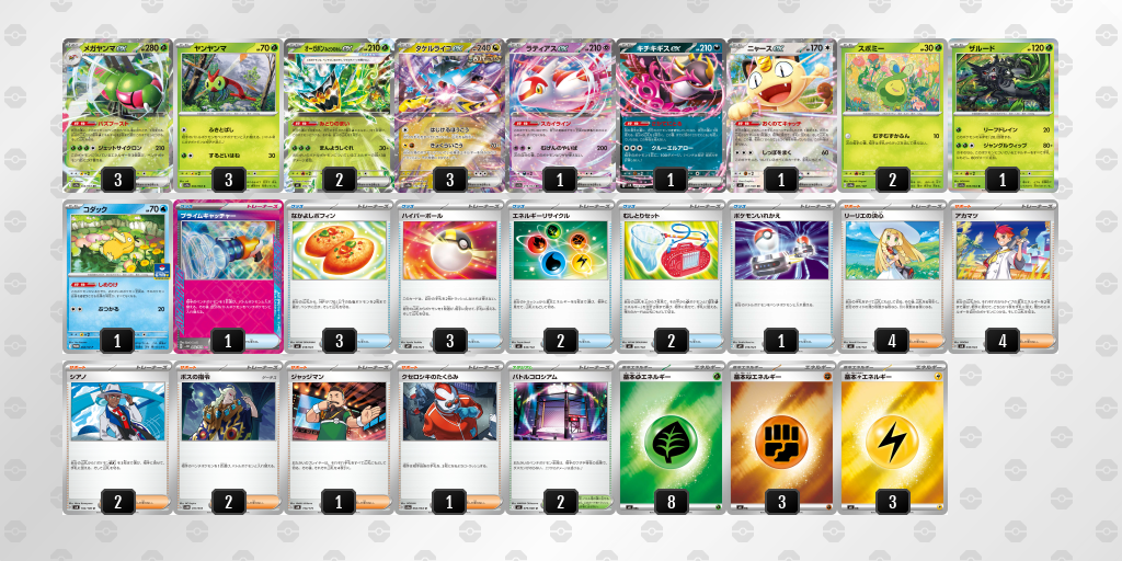 シティリーグ2026 シーズン3 オープンリーグ 3位 デッキ