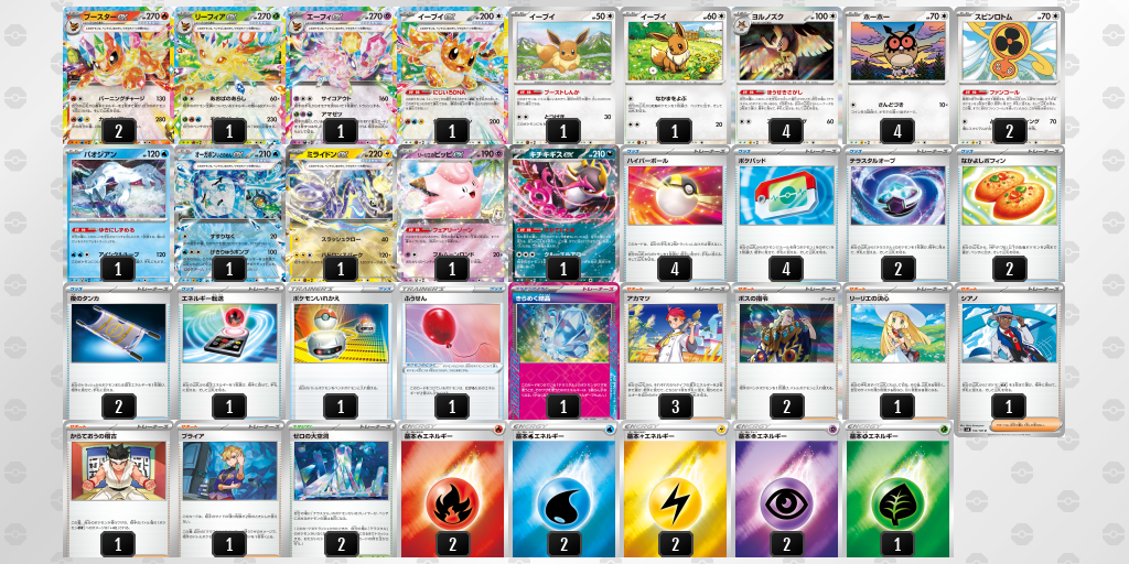 シティリーグ2026 シーズン4 オープンリーグ 9位 デッキ