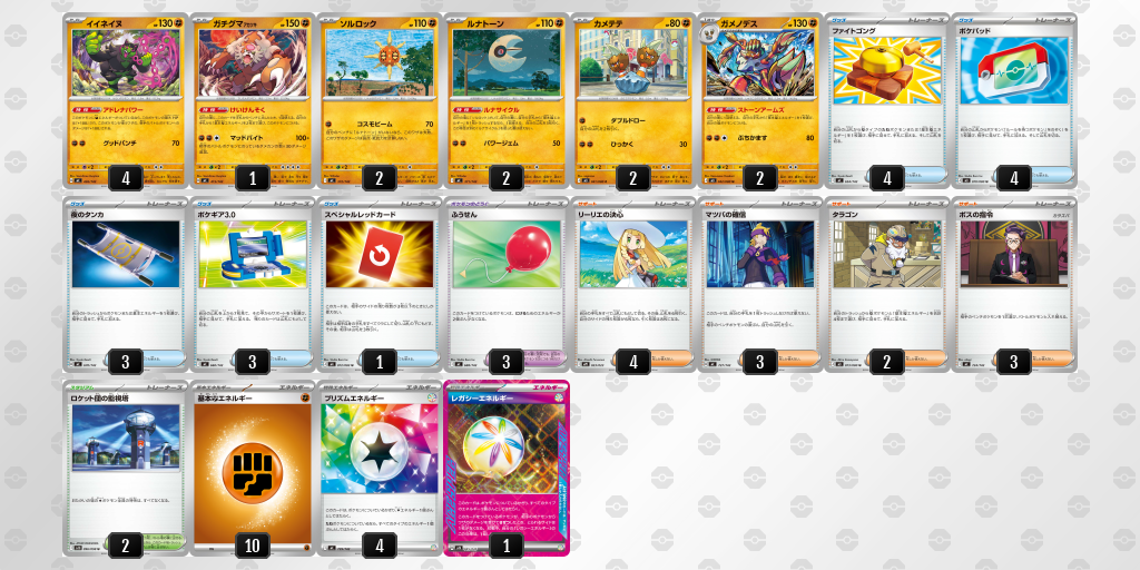 シティリーグ2026 シーズン4 ジュニアリーグ 3位 デッキ