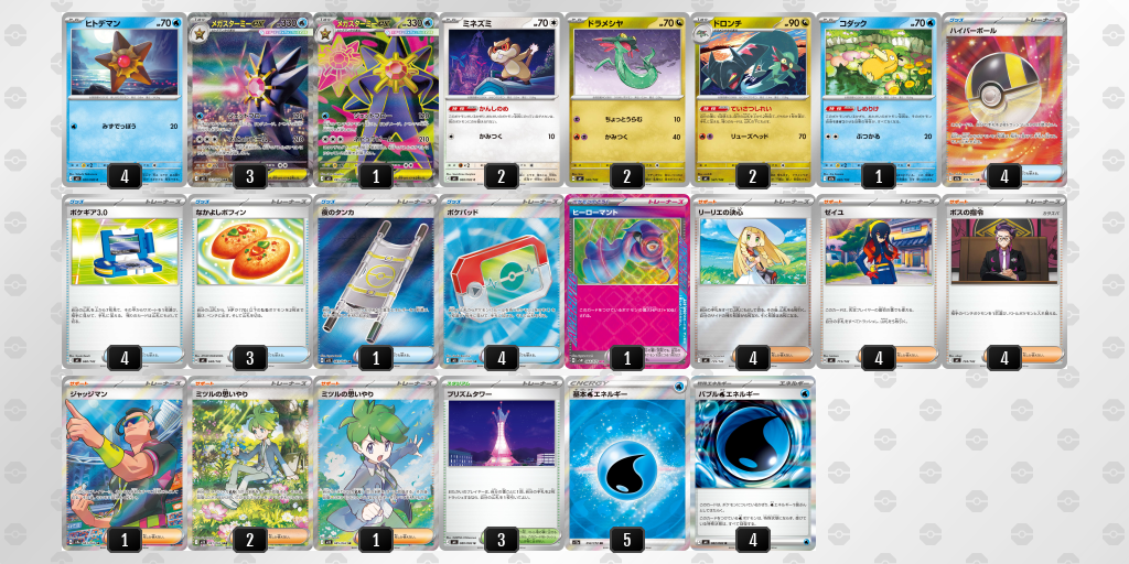 シティリーグ2026 シーズン4 オープンリーグ 1位 デッキ