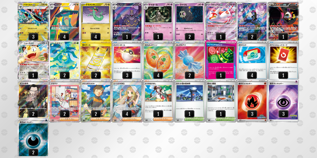 シティリーグ2026 シーズン4 シニアリーグ 優勝デッキ