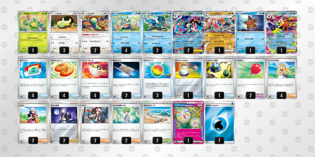 シティリーグ2026 シーズン4 オープンリーグ 9位 デッキ