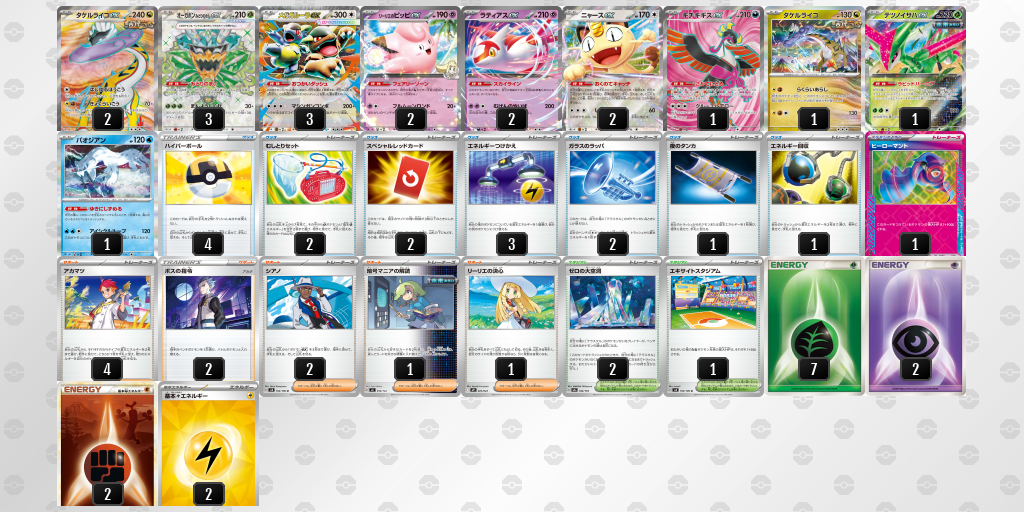 シティリーグ2026 シーズン4 オープンリーグ 9位 デッキ