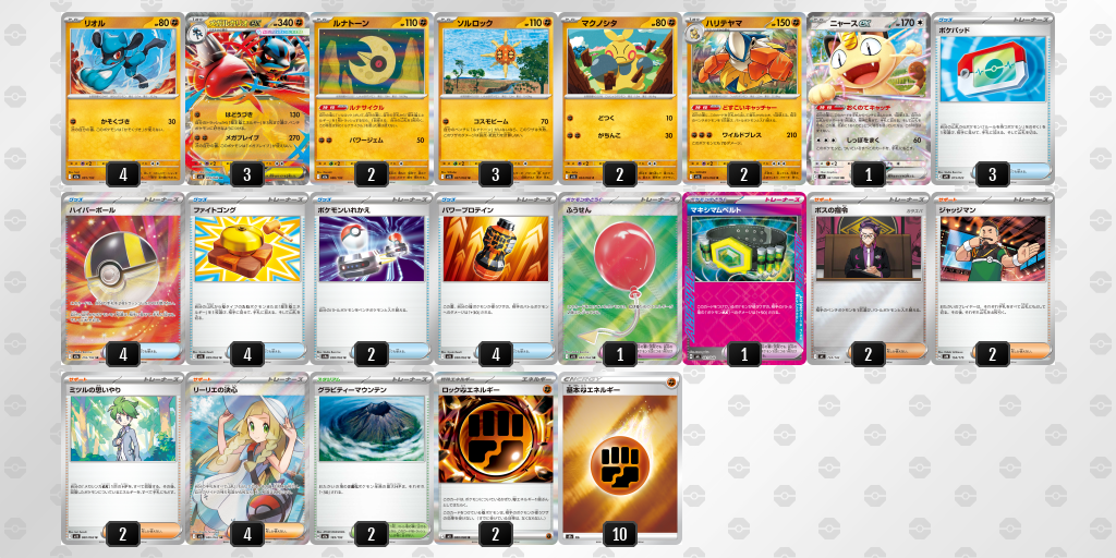 シティリーグ2026 シーズン4 オープンリーグ 9位 デッキ