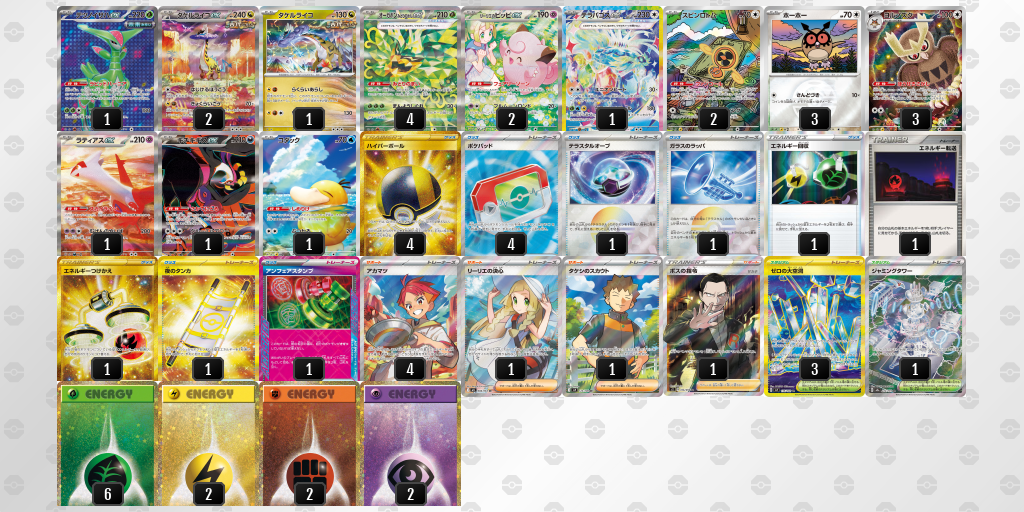 シティリーグ2026 シーズン4 オープンリーグ 優勝デッキ