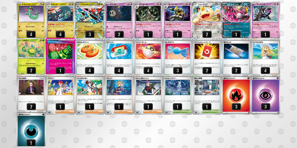 シティリーグ2026 シーズン4 シニアリーグ 1位 デッキ